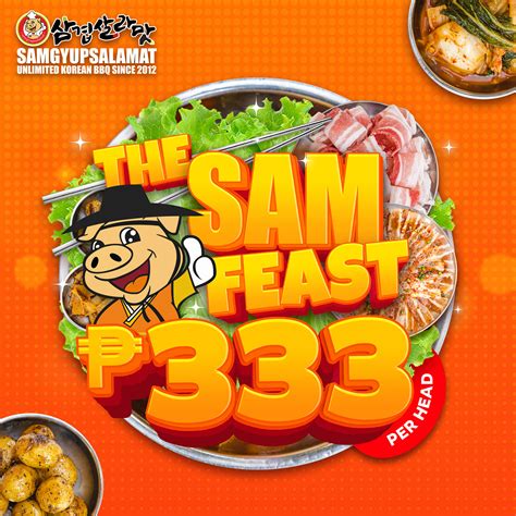 samgyupsalamat birthday promo 2023|Samgyupsalamat ₱333 Feast Promo .